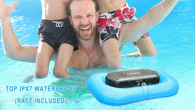 Altavoz Bluetooth AOMAIS IPX7, $18 con cĂłdigo AOMAISF1
